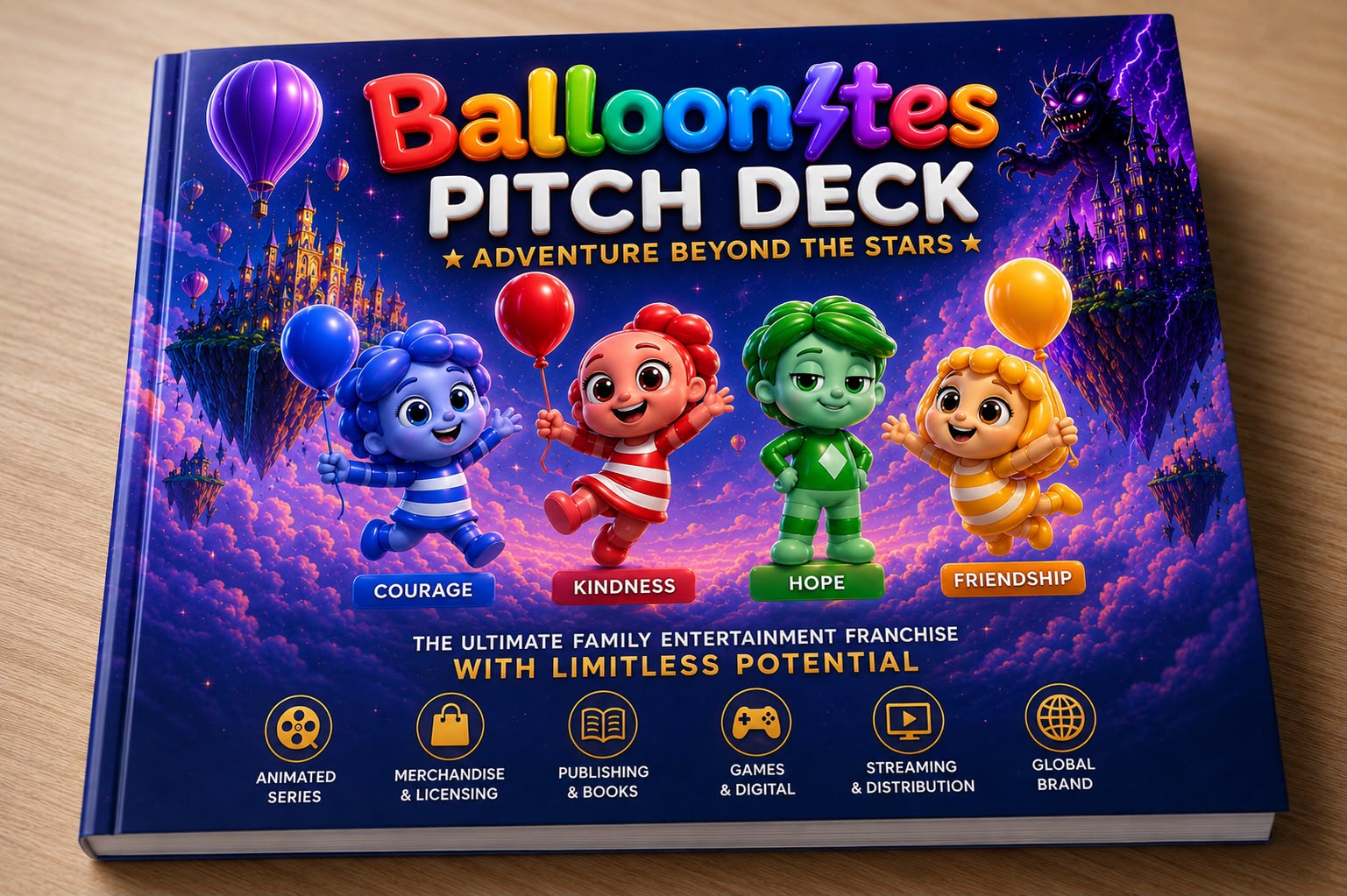 Balloonites pitch deck cover